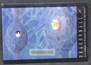 Carte Dragon Ball Z Trading Card Chromium DBZ Part 1 N° 45 (1996) amada funimation songoten trunks cardamehdz point com