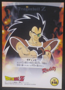 tcg jcc carte dragon ball z Trading card DBZ news Part 1 n° (2003) Amada songoku cardamehdz verso