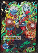 Charger l'image dans la galerie, Carte Dragon Ball Heroes God Mission Part 4 HGD4-CP6 (2015) Bandai dbh mira &amp; towa gd campaign card prisme foil holo cardamehdz point com