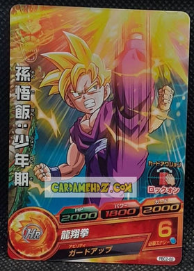 Carte Dragon Ball Heroes Gumica Part 2 PBC2-02 (2012) Bandai Songohan dbh promo hors serie cardamehdz point com mehdz atout