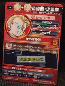 Carte Dragon Ball Heroes Jaakuryu Mission Part 5 HJ5-02 (2014) Bandai Songohan DBH jm rare cardamehdz point com mehdz atout