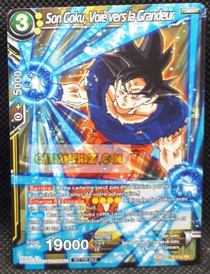 Carte Dragon Ball Super Card Game Carte promo songoku voie vers la grandeur P-193 PR (FR) Bandai dbscg hors serie cardamehdz point com mehdz atout