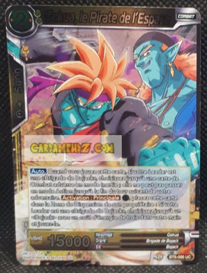 Carte Dragon Ball Super Card Game Destroyer Kings BT6-096 UC (2019) (fr) bandai gokua le pirate de l espace dbs prisme foil holo cardamehdz point com mehdz atout
