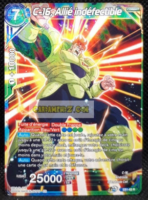 Carte Dragon Ball Super Card Game Fr Battle Evolution Booster EB1-63 R (2021) bandai C-16, Allié indéfectible dbscg prisme foil holo cardamehdz point com mehdz atout