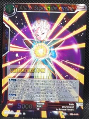 Carte Dragon Ball Super Card Game Fr Divine Multiverse DB2-010 R (2020) bandai anata suprematie sereine dbscg foil prisme holo cardamehdz point com mehdz atout