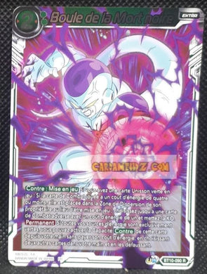 Carte Dragon Ball Super Card Game Fr Rise of the Unison Warrior BT10-090 R (2020) bandai boule de la mort noire dbscg prisme foil holo cardamehdz point com mehdz atout