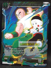 Charger l&#39;image dans la galerie, Carte Dragon Ball Super Card Game Fr UWS Boost Saiyan Showdown BT15-101 R (2021) (fr) bandai tenshinhan et chiaotzu bataille de l arbre sacré dbscg prisme foil holo cardamehdz point com mehdz atout