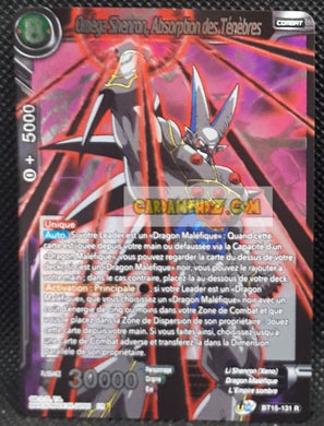 Carte Dragon Ball Super Card Game Fr UWS Boost Saiyan Showdown BT15-131 R (2021) (fr) bandai oméga shenron absorption des ténèbres dbscg prisme foil holo cardamehdz point com mehdz atout