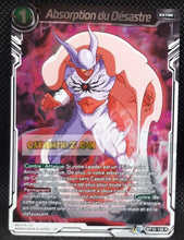 Charger l&#39;image dans la galerie, Carte Dragon Ball Super Card Game Fr UWS Boost Saiyan Showdown BT15-138 R (2021) (fr) bandai absorption du désastre dbscg prisme foil holo cardamehdz point com mehdz atout