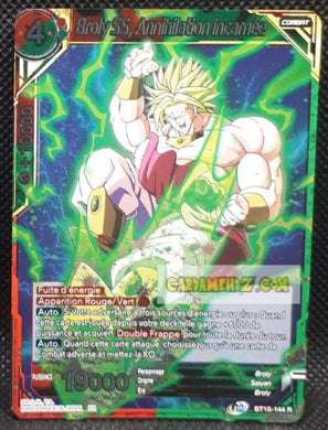 Carte Dragon Ball Super Card Game Fr UWS Boost Saiyan Showdown BT15-144 R (2021) (fr) bandai broly ss annihilation incarnée dbscg prisme foil holo cardamehdz point com mehdz atout