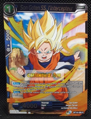 Carte Dragon Ball Super Card Game Fr Unison Warrior Series Boost Set 7 BT16-028 R (2022) bandai son goten ss l intercepteur dbs prisme foil holo cardamehdz point com mehdz atout