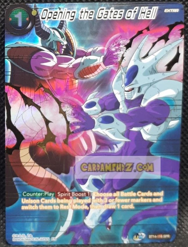 Carte Dragon Ball Super Card Game Fr Unison Warrior Series Set 05 BT14-116 SPR (2021) (US) bandai ope,i,g the gates of hell dbscg prisme foil holo cardamehdz point com mehdz atout