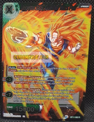 Carte Dragon Ball Super Card Game Fr Unison Warrior Vermilion Bloodline BT11-063 R (2020) bandai vegetto ss3 guerrier hors pair dbscg prisme foil holo cardamehdz point com mehdz atout