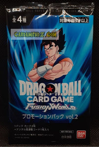 dragon ball super card game promo pack Dragon Ball Super Card Game Fusion World Promotion Pack Vol.2 (2024) –  cardamehdz