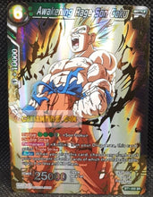 Charger l&#39;image dans la galerie, Carte Dragon Ball Super Card Game Galactic Battle BT1-059 SR (us) (2017) bandai awakening rage son goku dbs prisme foil holo cardamehdz point com