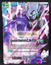 Charger l&#39;image dans la galerie, Carte Dragon Ball Super Card Game Miraculous Revival BT2-034 (fr) (2018) bandai Zamasu fusionné dbs prisme foil holo cardamehdz point com mehdz atout