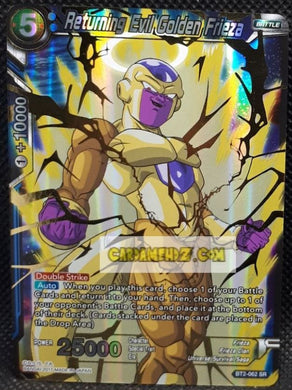 Carte Dragon Ball Super Card Game Miraculous Revival BT2-062 SR (us) (2017) bandai returning evil golden frieza dbs prisme foil holo cardamehdz point com