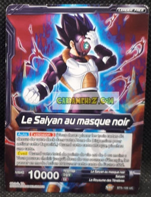 Carte Dragon Ball Super Card Game Miraculous Revival BT5-105 UC (foil) (fr) (2019) bandai le saiyan au masque noir dbs prisme holo cardamehdz point com mehdz atout