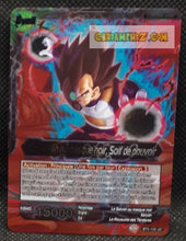 Charger l&#39;image dans la galerie, Carte Dragon Ball Super Card Game Miraculous Revival BT5-105 UC (foil) (fr) (2019) bandai le saiyan au masque noir dbs prisme holo cardamehdz point com mehdz atout