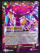 Charger l&#39;image dans la galerie, Carte Dragon Ball Super Card Game Premium Pack TB3-006 UC (2019) bandai ginyu interversion corporelle dbs rare prisme foil holo cardamehdz point com mehdz atout