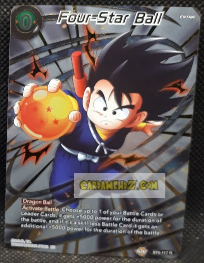 Carte Dragon Ball Super Card Game Special Anniversary Box 2021 BT6-117 R (us) (foil) dbscg promo prisme holo four star ball cardamehdz point com mehdz atout