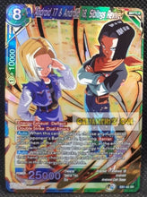 Charger l'image dans la galerie, Carte Dragon Ball Super Card Game US Battle Evolution Booster EB1-62 SR (2021) bandai ANDROID 17 &amp; 18 SIBLINGS REVIVED dbscg prisme foil holo cardamehdz point com mehdz atout