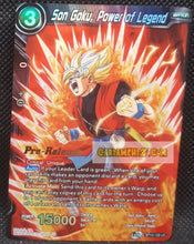 Charger l&#39;image dans la galerie, Carte Dragon Ball Super Card Game US Rise of the Unison Warrior BT10-128 UC (pre release version) bandai SON GOKU POWER OF LEGEND dbscg prisme foil holo cardamehdz point com mehdz atout