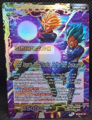 Carte Dragon Ball Super Card Game US Unison Warrior Series Boost Set 7 BT16-071 UC (foil) (2022) bandai trunks dbs prisme holo cardamehdz point com mehdz atout