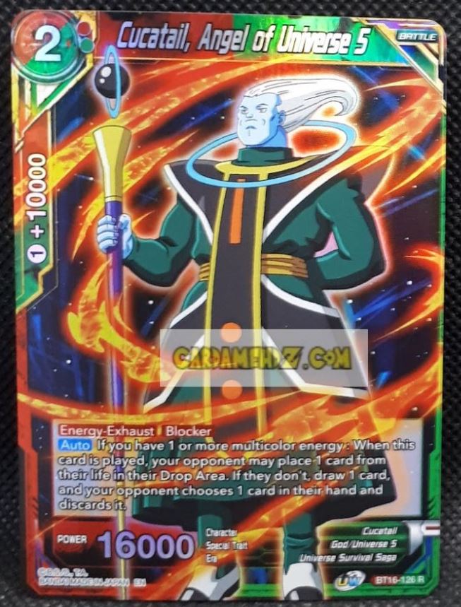 Carte Dragon Ball Super Card Game US Unison Warrior Series Boost Set 7 BT16-126 R (foil) (2022) bandai cucatail angel of universe 5 dbs prisme holo cardamehdz point com mehdz atout