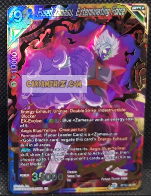 Carte Dragon Ball Super Card Game US Unison Warrior Series Boost Set 7 BT16-129 SR (foil) (2022) bandai fused zamasu exterminating force dbs prisme holo cardamehdz point com mehdz atout