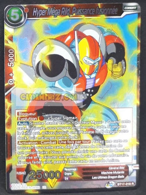 Carte Dragon Ball Super Card Game Ultimate Squad BT17-018 R (Fr) bandai hyper mega rild puissance fusionnee dbscg commune cardamehdz point com