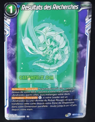 Carte Dragon Ball Super Card Game Ultimate Squad BT17-058 C (Fr) bandai resultat des recherches dbscg commune cardamehdz point com