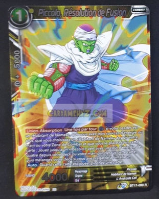 Carte Dragon Ball Super Card Game Ultimate Squad BT17-099 R (Fr) (2022) bandai piccolo resolution de fusion dbscg rare cardamehdz point com