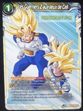 Carte Dragon Ball Super Card Game Ultimate Squad BT17-107 C (Fr) bandai les guerriers z aux jeux de cell dbscg commune cardamehdz point com