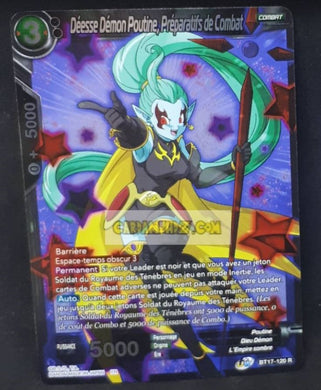 Carte Dragon Ball Super Card Game Ultimate Squad BT17-120 R (Fr) bandai deesse demon poutine preparatifs de combat dbscg commune cardamehdz point com
