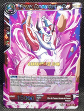 Charger l&#39;image dans la galerie, Carte Dragon Ball Super Card Game Universal Onslaught BT9-004 R (fr) bandai FREEZER COMMANDANT EN CHEF dbs foil prisme holo cardamehdz point com mehdz atout