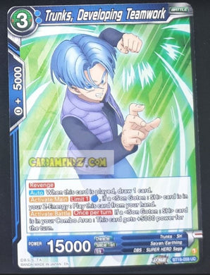 Carte Dragon Ball Super Card Game Us Zenkai Series Fighter s Ambition BT19-059 UC (2023) (us) bandai trunks developing teamwork dbs cardamehdz point com
