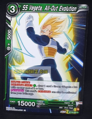 Carte Dragon Ball Super Card Game Us Zenkai Series Fighter s Ambition BT19-082 C (2023) (us) bandai ss vegeta all-out evolution dbs cardamehdz point com
