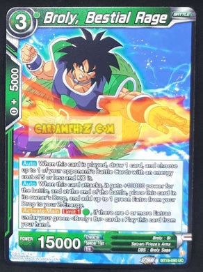 Carte Dragon Ball Super Card Game Us Zenkai Series Fighter s Ambition BT19-090 UC (2023) (us) bandai broly bestial rage dbs cardamehdz point com