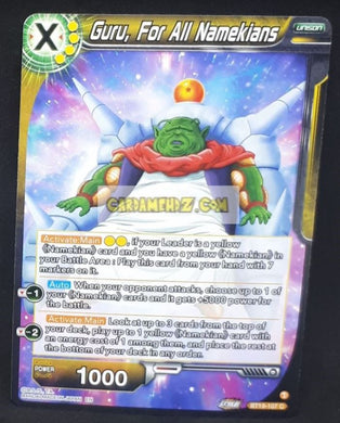 Carte Dragon Ball Super Card Game Us Zenkai Series Fighter s Ambition BT19-107 C (2023) bandai guru for all namekians dbs cardamehdz point com