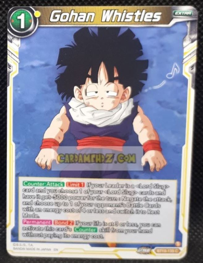 Carte Dragon Ball Super Card Game Us Zenkai Series Fighter s Ambition BT19-133 UC (2023) (us) bandai gohan whiltles dbs cardamehdz point com mehdz atout
