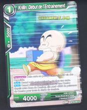 Charger l&#39;image dans la galerie, Carte Dragon Ball Super Card Game Zenkai Series Dawn Of The ZLegends BT18-067 C (Fr) (2022) bandai krilin début de l&#39;entrainement dbscg commune cardamehdz point com