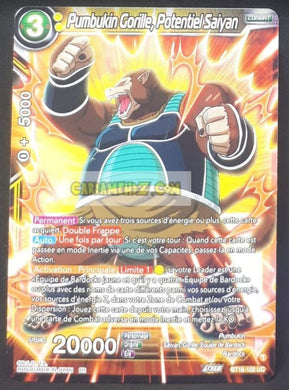 Carte Dragon Ball Super Card Game Zenkai Series Dawn Of The ZLegends BT18-102 UC (Fr) (2022) bandai pumbukin gorille potentiel saiyan dbscg commune cardamehdz point com