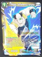 Charger l&#39;image dans la galerie, Carte Dragon Ball Super Card Game Zenkai Series Dawn Of The ZLegends BT18-105 C (Fr) (2022) bandaI toteppo sentiments transmis dbscg commune cardamehdz point com
