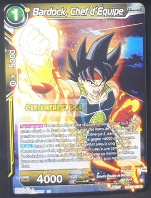 Carte Dragon Ball Super Card Game Zenkai Series Dawn Of The ZLegends BT18-108 C (Fr) (2022) bandai bardock chef d equipe dbscg commune cardamehdz point com