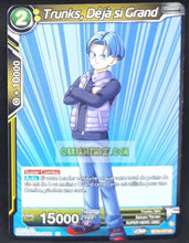 Charger l&#39;image dans la galerie, Carte Dragon Ball Super Card Game Zenkai Series Dawn Of The ZLegends BT18-117 UC (Fr) (2022) bandaI trunks deja si grand dbscg commune cardamehdz point com