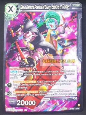 Carte Dragon Ball Super Card Game Zenkai Series Dawn Of The ZLegends BT18-125 C (Fr) (2022) bandai dieux demons poutine et gravy espions et traitres dbscg commune cardamehdz point com