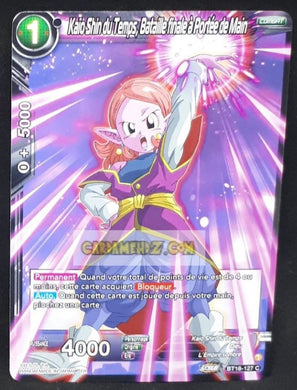 Carte Dragon Ball Super Card Game Zenkai Series Dawn Of The ZLegends BT18-127 C (Fr) (2022) bandai kaio shin du temps bataille finale a portee de main dbscg commune cardamehdz point com