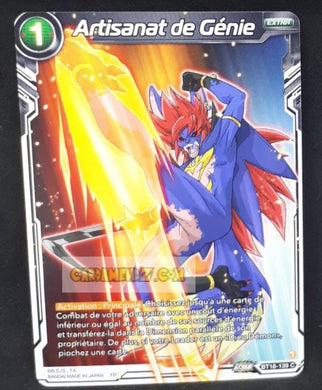 Carte Dragon Ball Super Card Game Zenkai Series Dawn Of The ZLegends BT18-139 C (Fr) (2022) bandai artisanat de genie dbscg commune cardamehdz point com