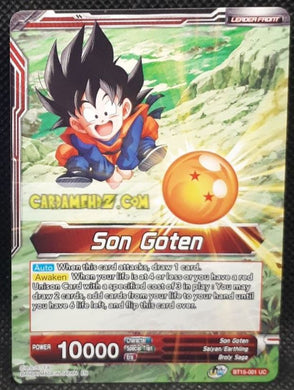 Carte Dragon Ball Super Card Game us UWS Boost Saiyan Showdown BT15-001 UC (2021) (us) bandai songoten dbscg prisme foil holo cardamehdz point com mehdz atout